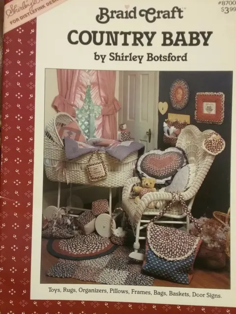 Trenza artesanal Country Baby de Shirley Botsford (de colección 1988)