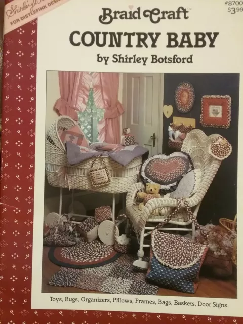 Trenza artesanal Country Baby de Shirley Botsford (de colección 1988)