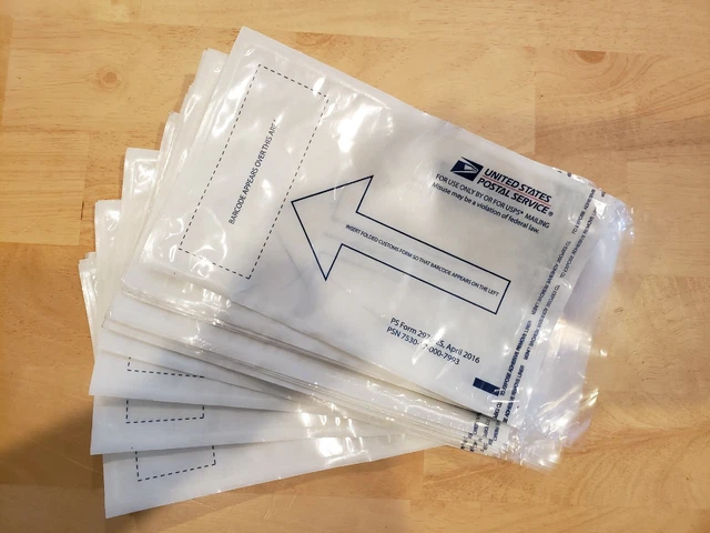Small Customs Declaration Pouch Form, Lot Of 18