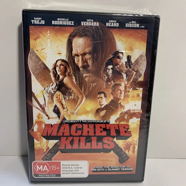 Machete Kills Dvd Robert Rodriguez Film Movie Region 2+4 New Sealed Danny Trejo