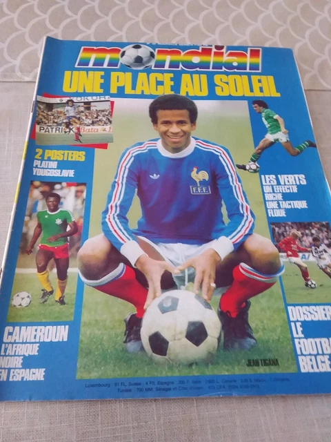 ROGER MILLA CAMEROUN Fiche Onze Mondial Collection Football EUR 15,00 - FR