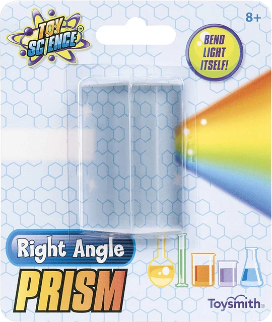 Toysmith Toy Science Right Angle Prism , White Toysmith Toy Science Right Angle Prism , White