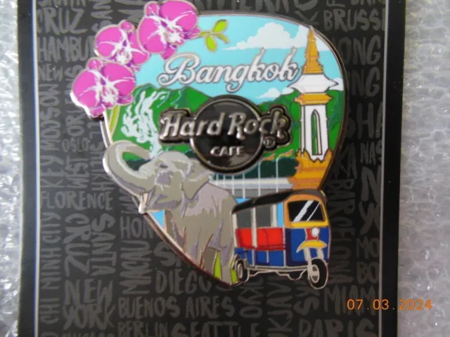 Hard Rock Cafe Bangkok - Core 3D Collage Pick Series Pin