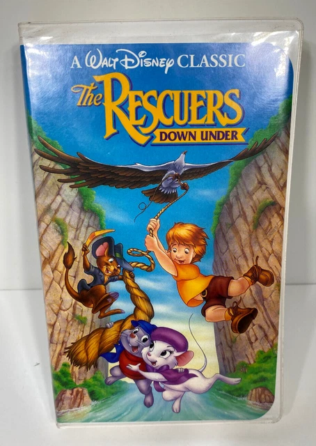 WALT DISNEY CLASSIC The Rescuers Down Under (VHS, 1991, Clamshell) £8.