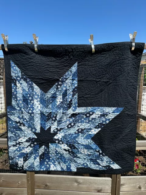 **Handmade Quilt** Homemade ~ Finished Quilt ~ Snuggle Ready!
