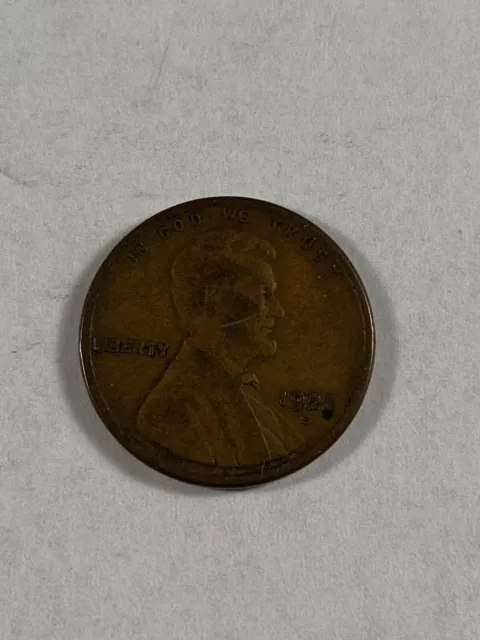 1921-S 1C BN Lincoln Cent