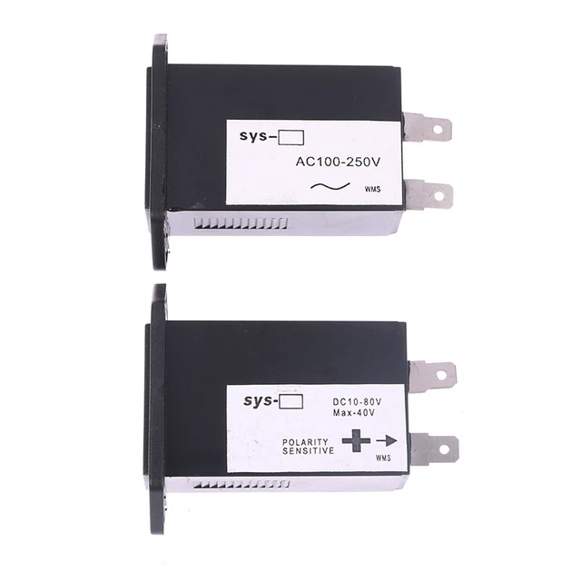 Misuratore ore al quarzo 6 cifre 100-250 V, contatore timer al quarzo completamente sigillato SYS-1