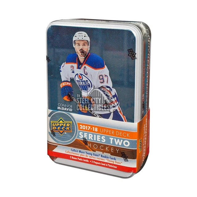 2017-18 Upper Deck Series 2 Hockey Tin Box