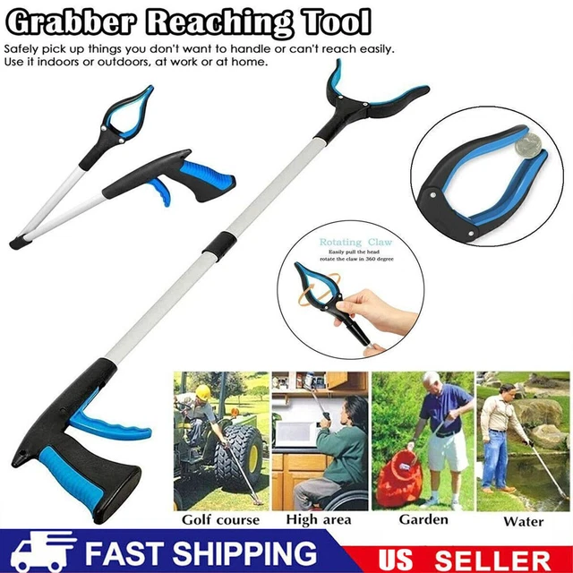 Industrial Grabber Tool Heavy Duty Pick Up Stick Hand Grip Reach Trash Picker