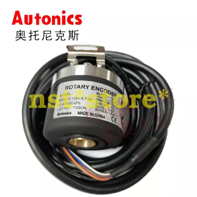 1pcs new for Autonics E40H12-1024-3-T-24 hollow shaft incremental rotary encoder