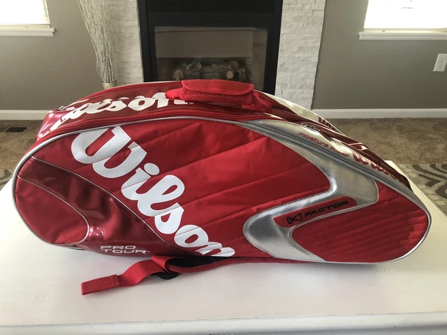 WILSON PRO TOUR Tennis Racquet Bag K Factor Moisture Guard Thermal