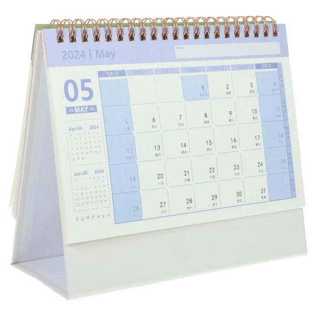MONTH CALENDAR 2025 Desk Office Decorations Desktop Korean Version 10.