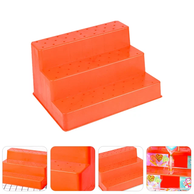 Cabilock Espositore per Snack in Legno Supporto per Spiedini Alimentari