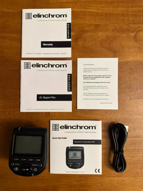 Elinchrom EL-Skyport Transmitter Pro for Nikon, works perfectly, used only once