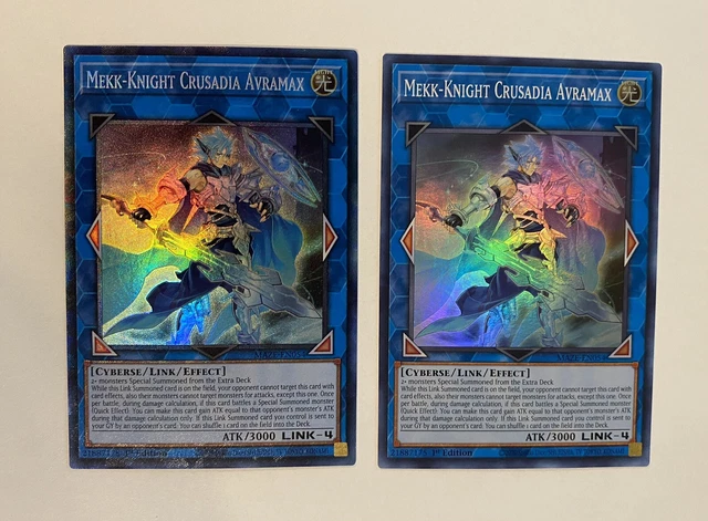 Yugioh! Mekk-knight Crusadia Avramax Maze-en054 1st Edition | Meses Sin