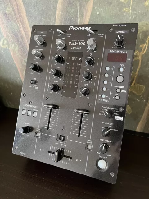 Mixer PIONEER DJM-400, Limited Edition, Turntable DJ Mixer, TOP ZUSTAND