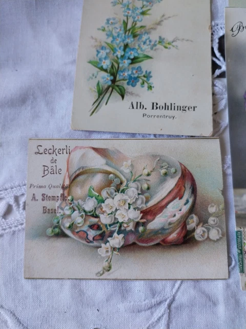 Charming Lot of 8 Antique Fantasy Postcards .Some with Emboss 2