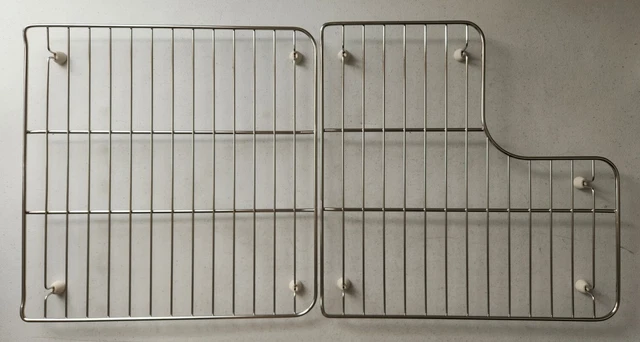 Kohler K-6639-ST Whitehaven Stainless Steel Right and Left Bottom Sink Racks
