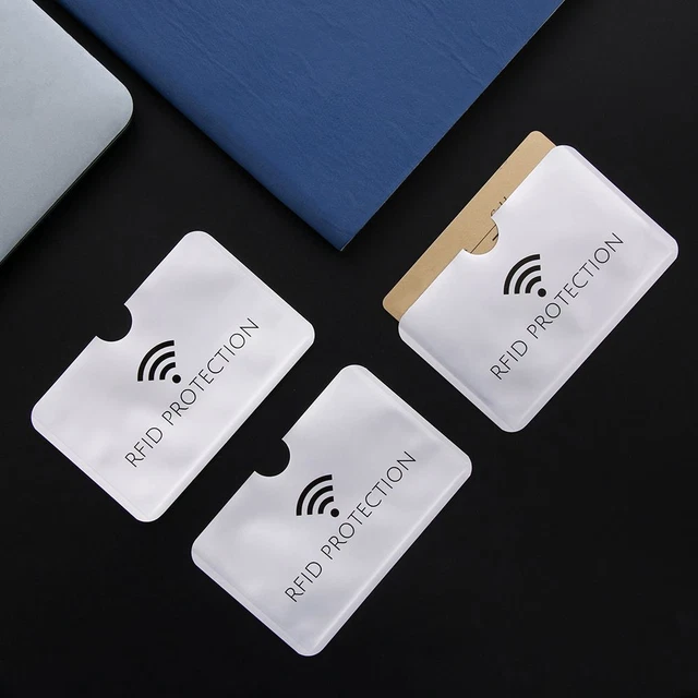 Aluminium Blocking Reader Wallet ID Card Holder Card Case Anti Rfid Anti-theft