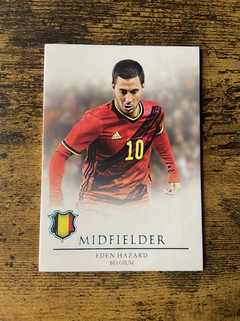 CARTE EDEN HAZARD CHELSEA/BELGIQUE FUTERA VINTAGE FOOTBALL 2024 - NUMÉROTÉE 29/29