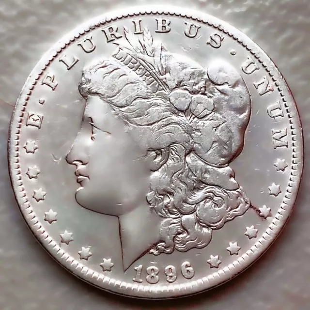 1896-O Good Date Morgan Silver Dollar 90% $1 Coin Us #D515