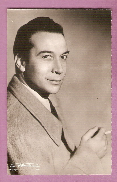CLAVEAU André  carte postale NB vintage CINEMA Ed.Globe. Ph.- rare