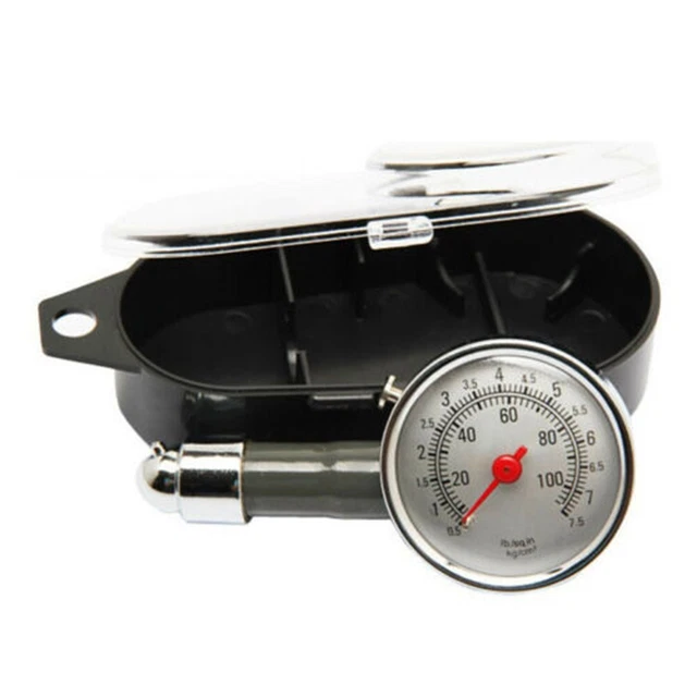 Tester misuratore di pressione pneumatici gonfiatore pneumatici digitale professionale 0-100 psi furgone auto.