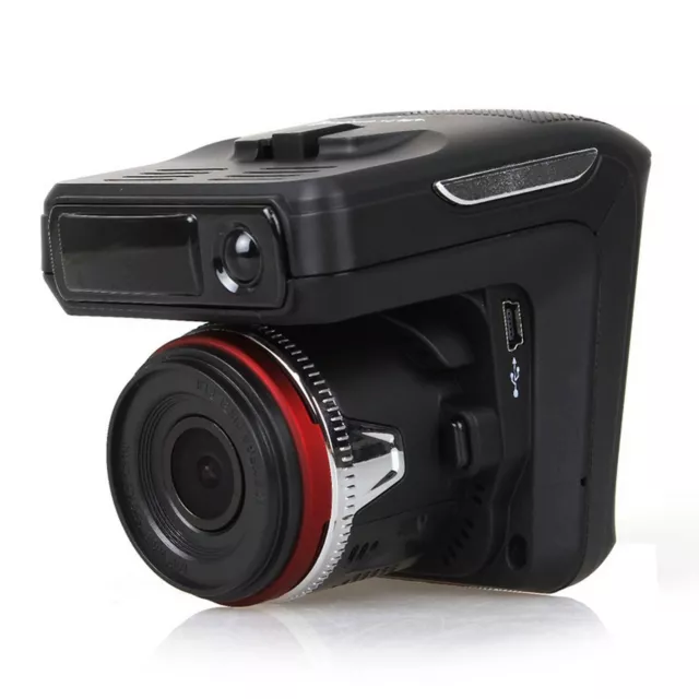 2in1 Laser Radar Detector 2.4" HD Car DVR 1080P Dash Cam Camera Video Recorder