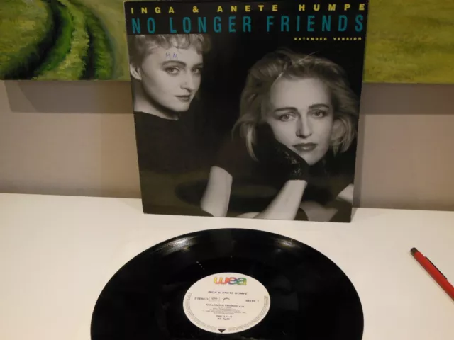 Inga und Annette Humpe No longer Friends LP Maxi Vinyl Schallplatte Electr.Pop