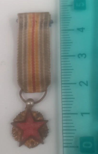 E2*F) (E) MÉDAILLE en Réduction commémorative guerre 39/45 ww2 french