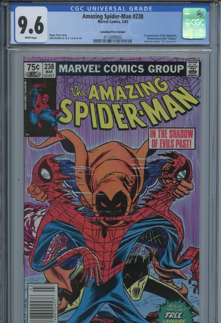 1983 Marvel Amazing Spider-Man 238 1St Appearance Hobgoblin Cgc 9.6 Canadian Cpv