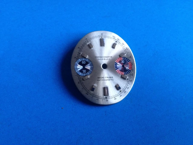 Cadran De Montre Ancien Valjoux 23 - Pour Chronographe, 31,9 Mm, à Nettoyer