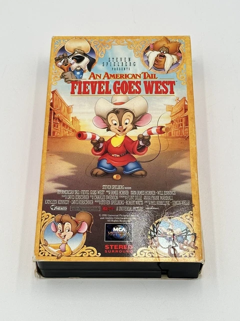 AN AMERICAN TAIL: Fievel Goes West - VHS - Tested $2.75 - PicClick CA