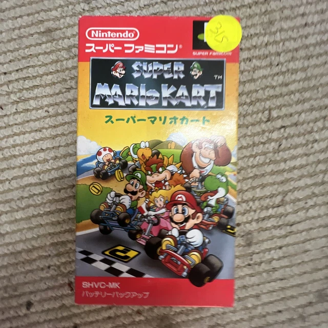 SUPER MARIO KART Super (Nintendo SFC) Japan Ver. SHVCMK