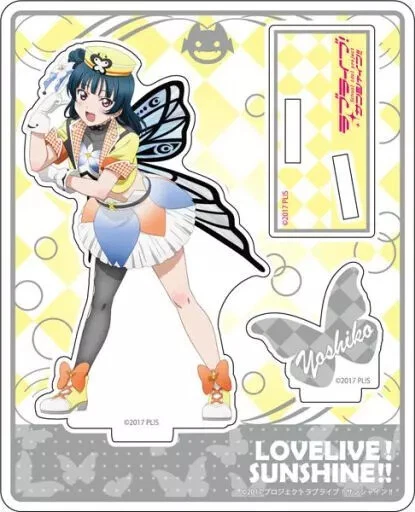 Love Live! Sunshine! – Supporto Acrilico Grande Ver. Yoshiko Tsushima, 140 X 200 Mm Con Base