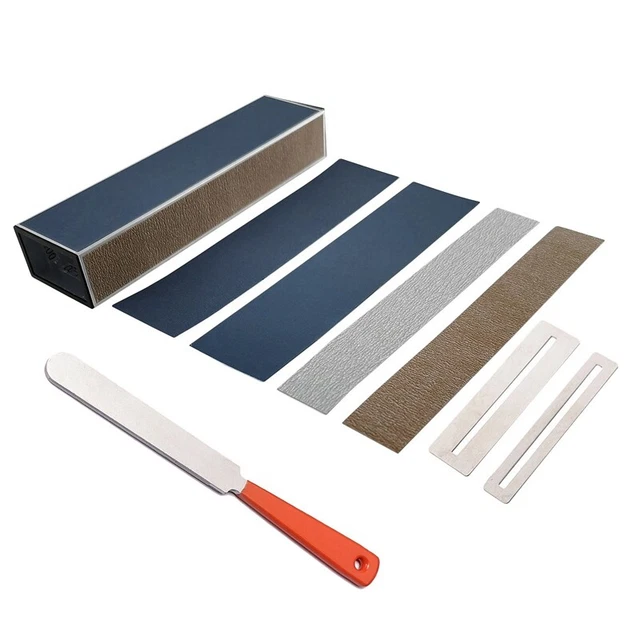 Guitar Fret Crowning Narrow Dual  Tools + Guitar Bass Leveler Fret Files with V4