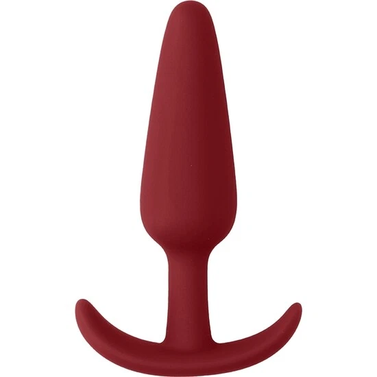 Plug Anal Delgado - Rojo