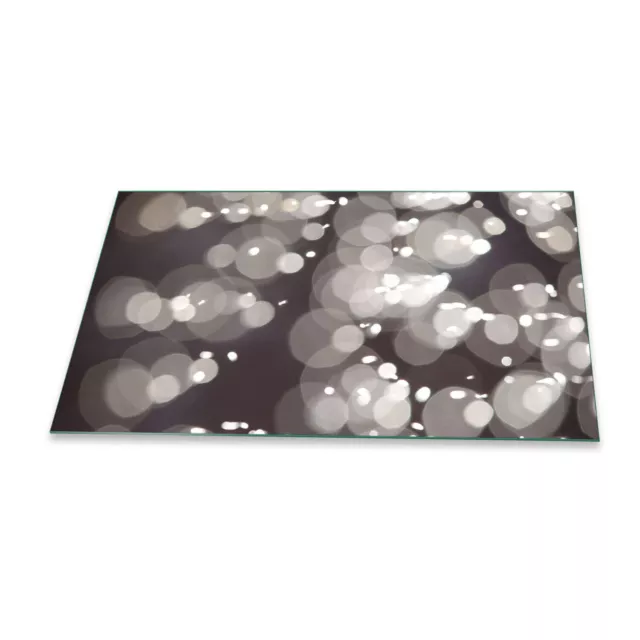 Placa de cubierta de cocina Ceran 90x52 textura beige cubierta vidrio protección contra salpicaduras cocina decoración