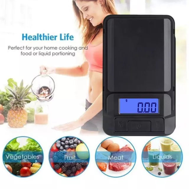 Mini Pocket Digital Scale for Jewelry with 001g01g Accuracy and 500g Lot G2 3