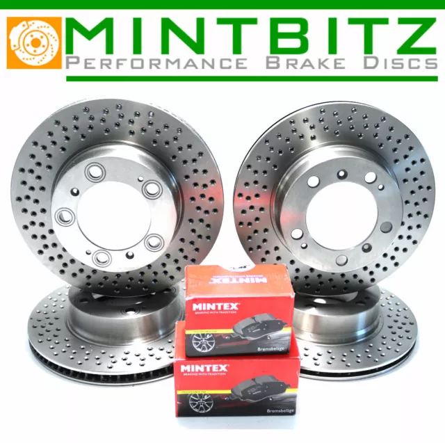 Porsche Boxster 2.5 96-99 2.7 99-02 2.7 02-04 Front Rear Brake Discs & Pads