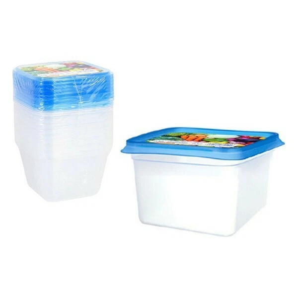 Boîtes à Lunch en plastique carré 550 ml boite de conservation