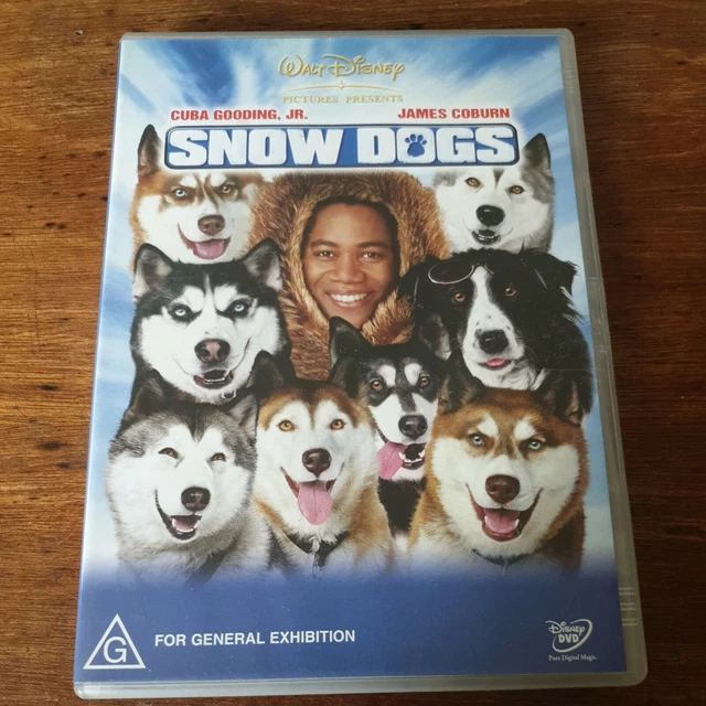 SNOW DOGS DVD R4 Like New! FREE POST Cuba Gooding Jr Comedy Graham