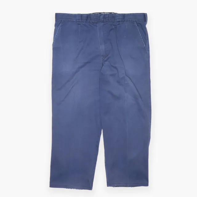 Pantaloni DICKIES blu regolari tessuti dritti da uomo W40 L25