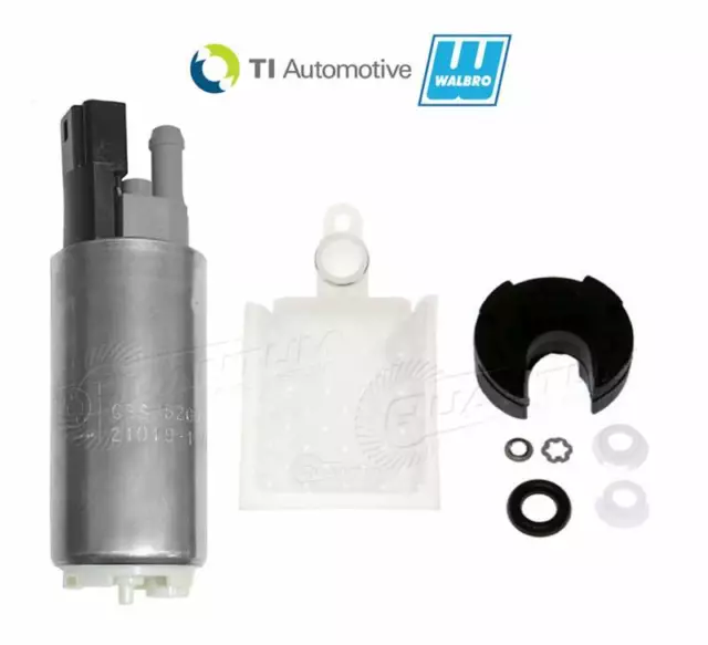 Walbro TIA GSS352G3 350LPH Fuel Pump Kit Fits Mitsubishi Lancer EVO 92-09