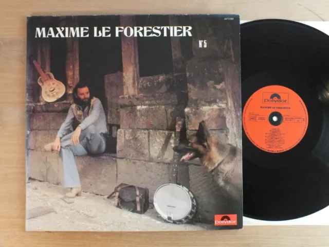Maxime Le Forestier - N°5   FRANCE   LP  GAT  Vinyl   vg++