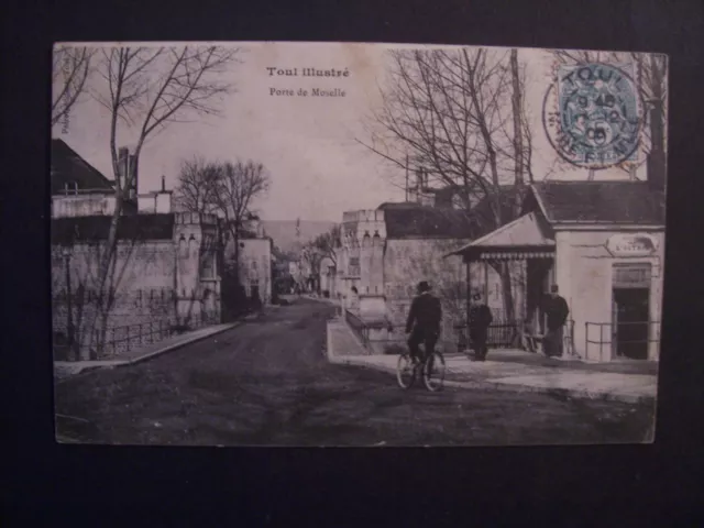 CPA  - ( 54 - Meurthe-&-Moselle )  - TOUL illustré - Porte de Moselle  - 1906