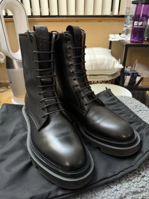 Ginvenchy Combat Boots Black 39