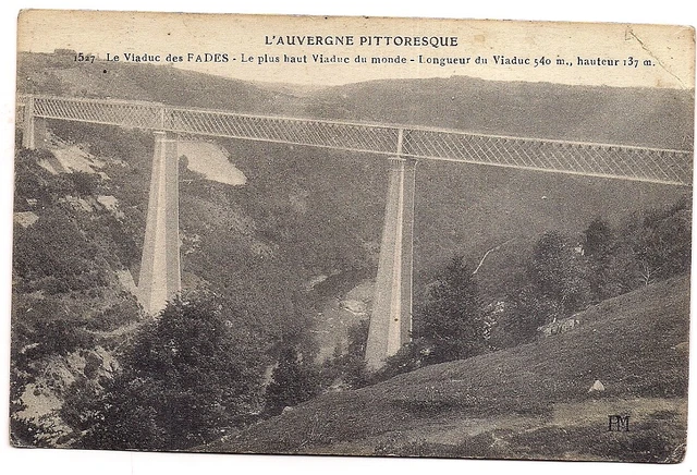le viaduc des fades , le plus haut viaduc du monde