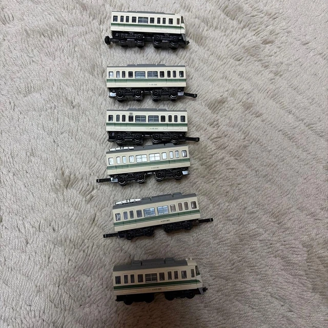 Auto Coach Train 117 SERIES FUKUCHIYAMA Color 6-Car B Train Shorty Used Japan £136.89 ...