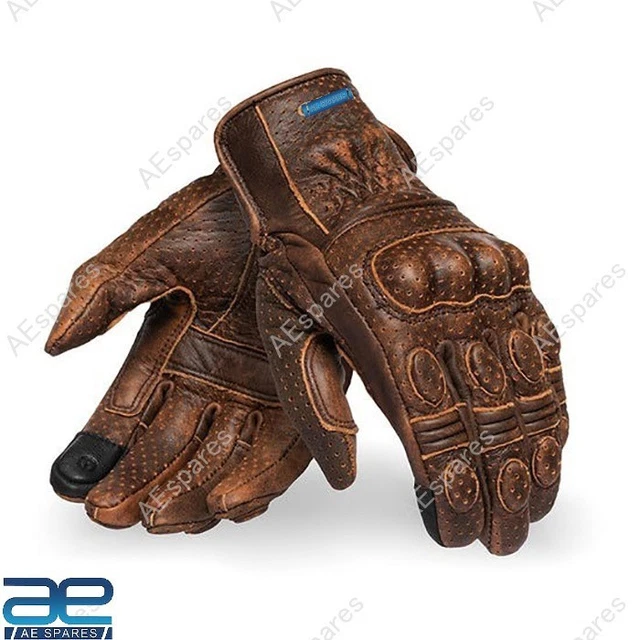 Gants Tactiles WTACTFUL Pour Moto Et Sport - Cuir Synthétique, Taille S-XL